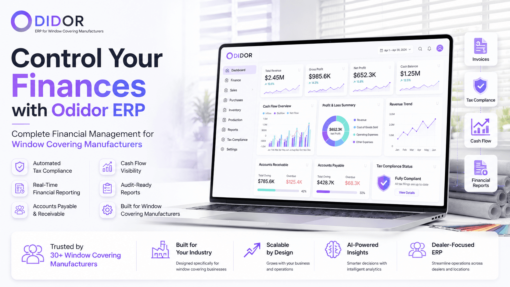 Control Your Finances: The Complete Financial Management Engine for Window Covering Businesses